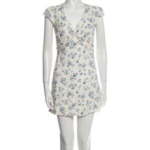 Reformation mini floral dress